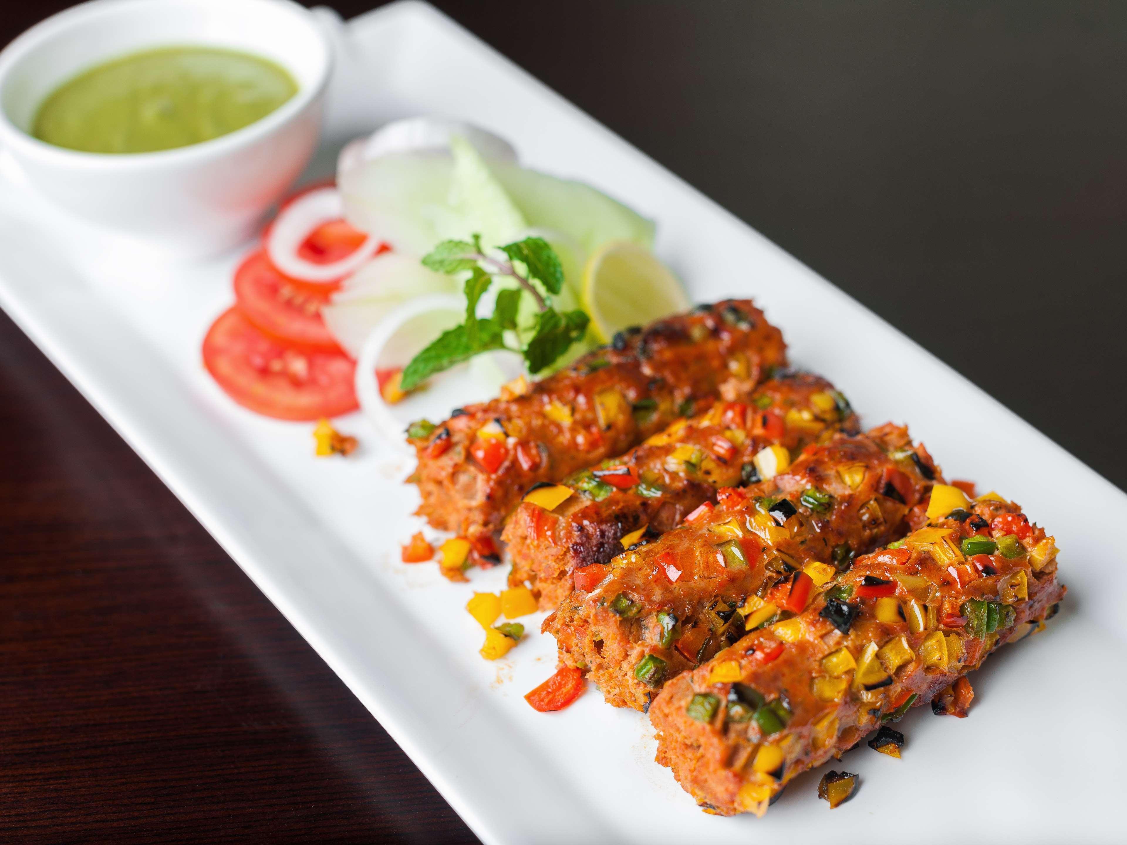 Hyatt Place Gurgaon Udyog Vihar Eksteriør billede Vegetable Seekh Kebab