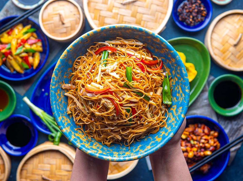 Hyatt Place Gurgaon Udyog Vihar Eksteriør billede A bowl of chow mein