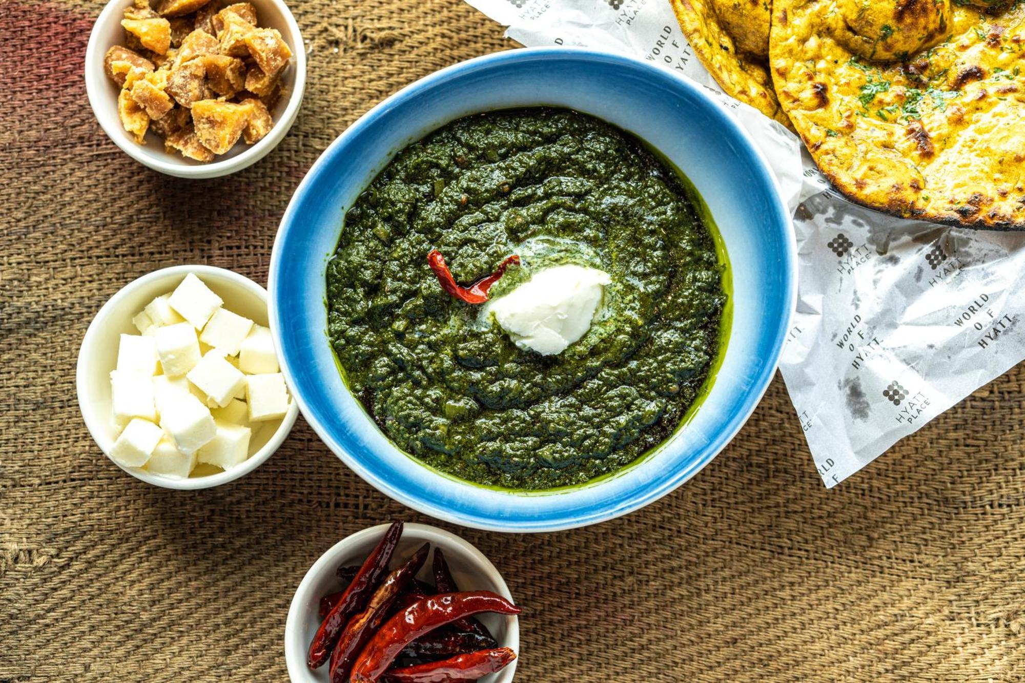 Hyatt Place Gurgaon Udyog Vihar Eksteriør billede Palak paneer